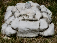 Rosehill gravestone: A blob of rocks Rosehill gravestone: A blob of rocks
