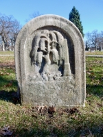 Rosehill gravestone: Weeping willow carving Rosehill gravestone: Weeping willow carving