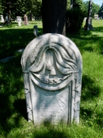 Rosehill gravestone: Drapes Rosehill gravestone: Drapes
