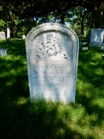 Rosehill gravestone: August Crebe (?-1869)