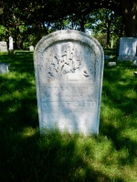 Rosehill gravestone: August Crebe (?-1869) Rosehill gravestone: August Crebe (?-1869)