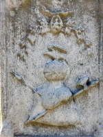 Rosehill gravestone: Knight in armor. Died 1872 Rosehill gravestone: Knight in armor. Died 1872