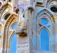 Exterior lizard, Antoni Gaudí's Sagrada Família, Barcelona