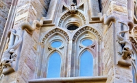 Two exterior lizards, Antoni Gaudí's Sagrada Família, Barcelona