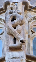 Serpent, Antoni Gaudí's Sagrada Família, Barcelona