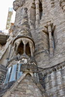 Facade detail, Antoni Gaudí's Sagrada Família, Barcelona