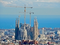 Sagrada Família from Park Güell, Barcelona