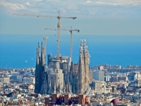 Sagrada Família from Park Güell, Barcelona