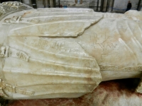 Poor Robert, scarred for eternity. Salisbury Cathedral