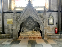 19th century tomb of George Moberly,  bishop of Salisbury Cathedral