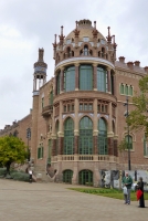 The former Hospital de la Santa Creu i Sant Pau