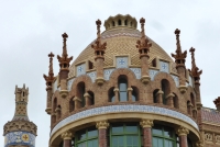 The former Hospital de la Santa Creu i Sant Pau