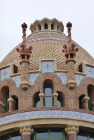 The former Hospital de la Santa Creu i Sant Pau