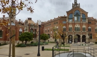 The former Hospital de la Santa Creu i Sant Pau