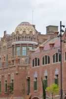 The former Hospital de la Santa Creu i Sant Pau