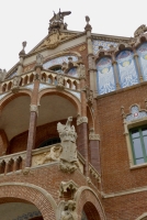 The former Hospital de la Santa Creu i Sant Pau