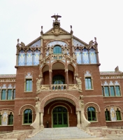 The former Hospital de la Santa Creu i Sant Pau