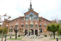 The former Hospital de la Santa Creu i Sant Pau