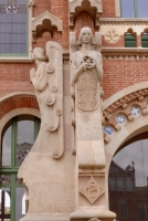 The former Hospital de la Santa Creu i Sant Pau