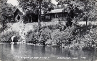 Shrine of the Pines, Baldwin, Michigan, postcard Shrine of the Pines, Baldwin, Michigan, postcard
