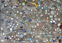 Sidewalk mosaic, Howard Finster's Paradise Garden, 2016 Sidewalk mosaic, Howard Finster's Paradise Garden, 2016