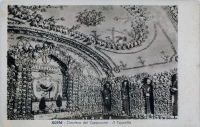 Capuchin monks ossuary, postcard