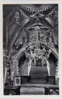 Kostnice v Sedlci ossuary, Sedlec, Czech Republic, postcard Kostnice v Sedlci ossuary, Sedlec, Czech Republic, postcard