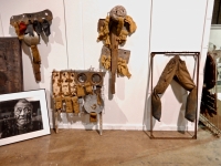 Hawkins Bolden work at Souls Grown Deep warehouse, Atlanta