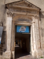 Hotel Dieu in Arles, where Van Gogh had two stays. Now restored as the Espace Van Gogh