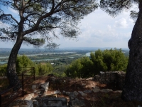 View of the Rhône, Abbey of Saint-Roman, 9th-15th century