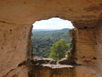 View from the Abbey of Saint-Roman, 9th-15th century