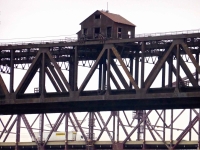 Dream house atop railroad bridges over the Calumet River Dream house atop railroad bridges over the Calumet River