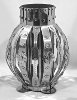 Stanley Szwarc stainless steel vase