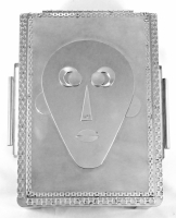 Stanley Szwarc stainless steel face box with undecorated face