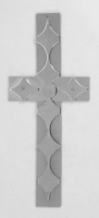 Stanley Szwarc visionary stainless steel cross, 1990s, 3.5x8 P1010943.jpg