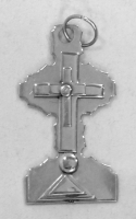 Stanley Szwarc visionary stainless steel cross, 1990s, 1x2 P1020231.jpg