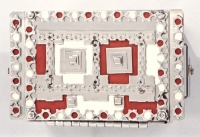 Stanley Szwarc Painted Stainless Steel Box - 25 Stanley Szwarc Painted Stainless Steel Box - 25