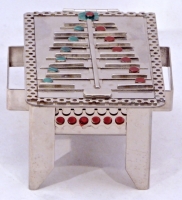 Stanley Szwarc Painted Stainless Steel Box - 30 Stanley Szwarc Painted Stainless Steel Box - 30