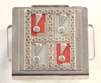 Stanley Szwarc Painted Stainless Steel Box - 36 Stanley Szwarc Painted Stainless Steel Box - 36