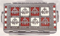 Stanley Szwarc Painted Stainless Steel Box - 46 Stanley Szwarc Painted Stainless Steel Box - 46
