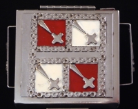 Stanley Szwarc Painted Stainless Steel Box - 5 Stanley Szwarc Painted Stainless Steel Box - 5