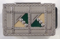 Stanley Szwarc Painted Stainless Steel Box - 60 Stanley Szwarc Painted Stainless Steel Box - 60