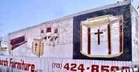 Church Furniture after a repainting, Cicero Avenue near 46th Street