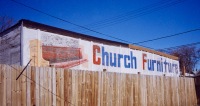 Church Furniture after a repainting, Cicero Avenue near 46th Street