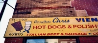Chris Gyros, Halsted Street and Dickens. Gone Chris Gyros, Halsted Street and Dickens. Gone