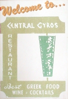 This might be one of the oldest graphical depictions of gyros in existence. Central Gyros, Central Avenue near Belmont This might be one of the oldest graphical depictions of gyros in existence. Central Gyros, Central Avenue near Belmont