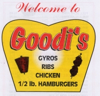 Goodi's, Milwaukee Avenue at Golf, Niles, Illinois Goodi's, Milwaukee Avenue at Golf, Niles, Illinois