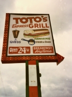 Toto’s Express Grill, Kedzie near Archer Avenue. Gone