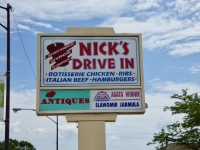 Nick's Drive In, Harlem Avenue at Touhy