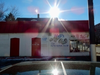 Haji's Gyros, Milwaukee. Worshipping under the fast food. Gone